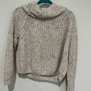 mock neck sweater